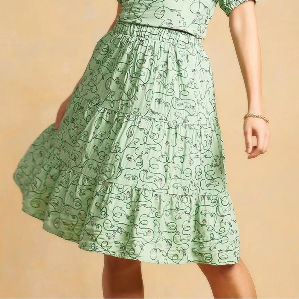 Star Wars The‎ Mandalorian Grogu Midi Skirt — BoxLunch Exclusive